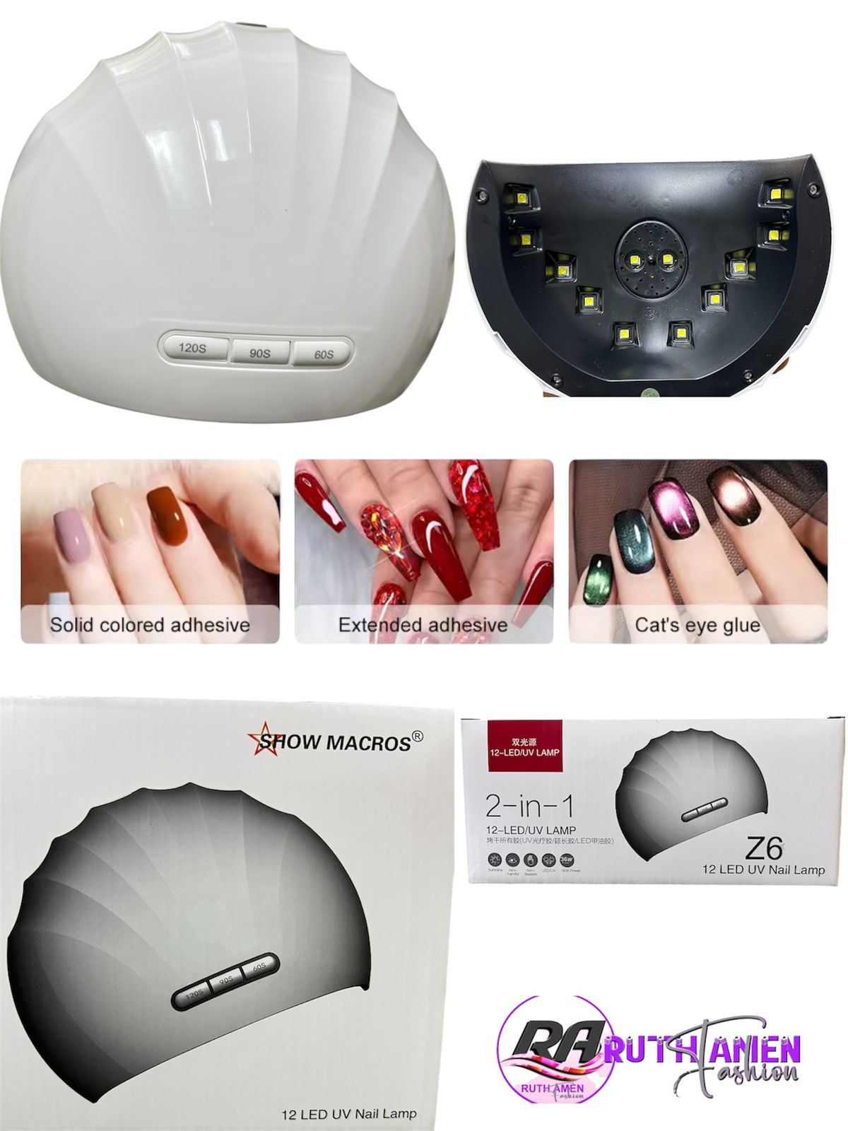 36W UV/LED Nail Lamp – Fast, Safe & Efficient Gel Curing